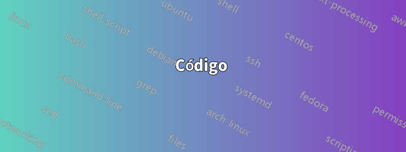 Código