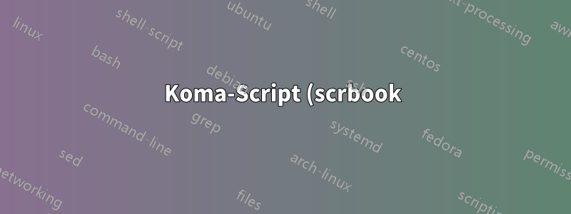 Koma-Script (scrbook): 2列の書式設定と幅の広い方程式の問題