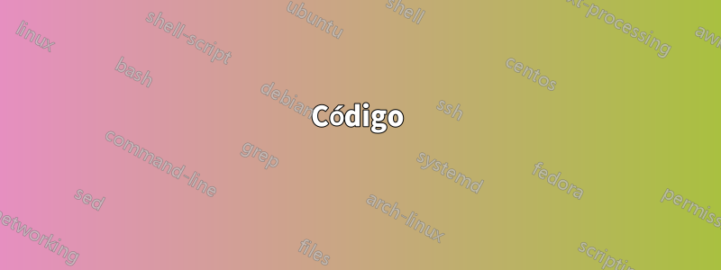 Código