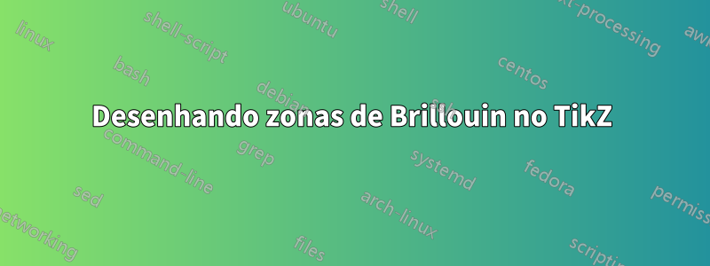 Desenhando zonas de Brillouin no TikZ