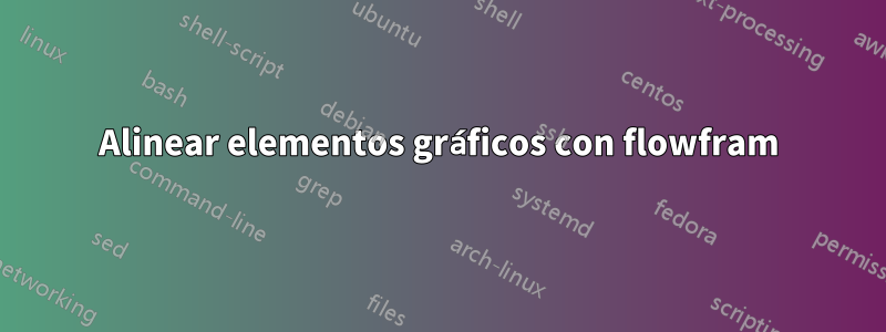 Alinear elementos gráficos con flowfram