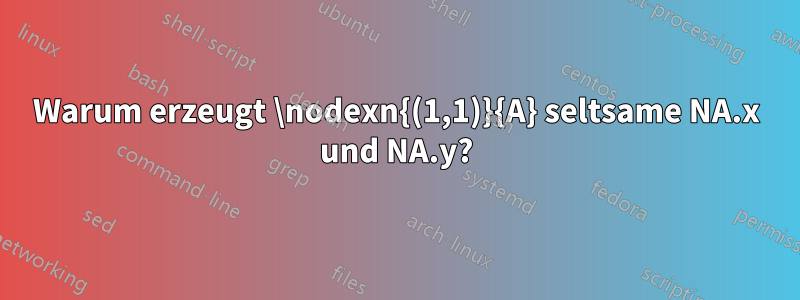 Warum erzeugt \nodexn{(1,1)}{A} seltsame NA.x und NA.y?