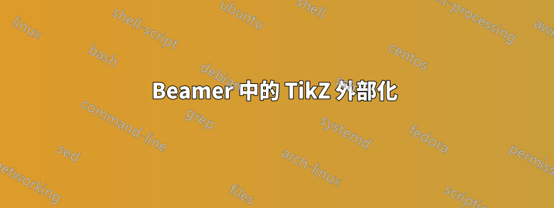 Beamer 中的 TikZ 外部化