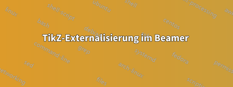 TikZ-Externalisierung im Beamer