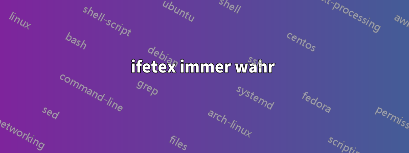 ifetex immer wahr
