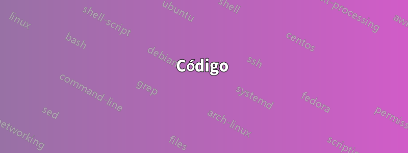 Código