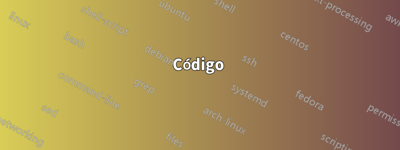Código