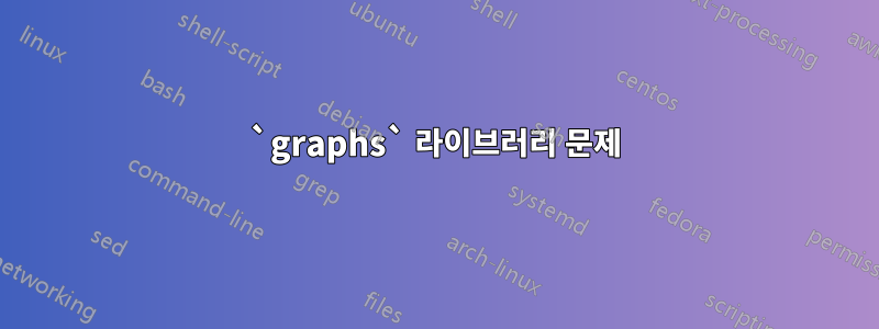 `graphs` 라이브러리 문제