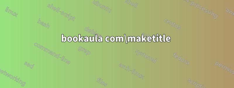 bookaula com\maketitle