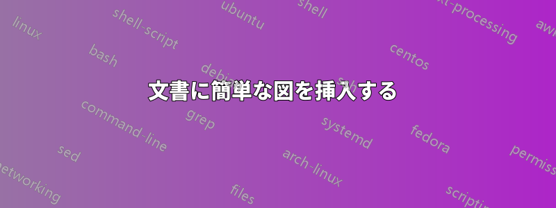文書に簡単な図を挿入する 