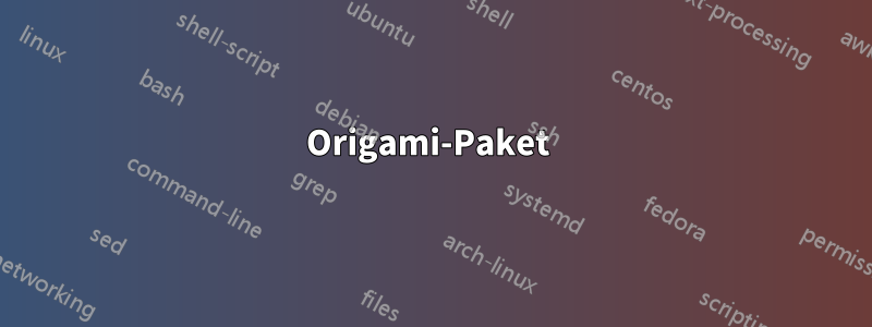 Origami-Paket 