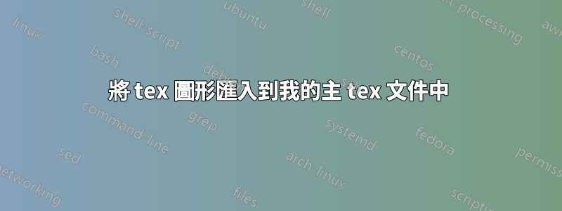 將 tex 圖形匯入到我的主 tex 文件中