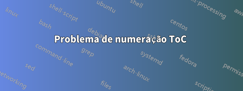 Problema de numeração ToC