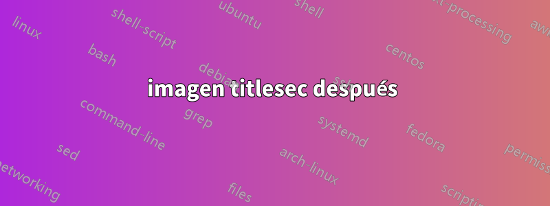 imagen titlesec después