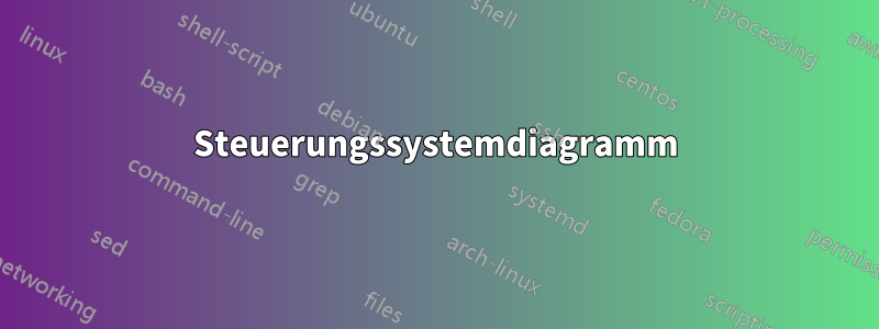 Steuerungssystemdiagramm