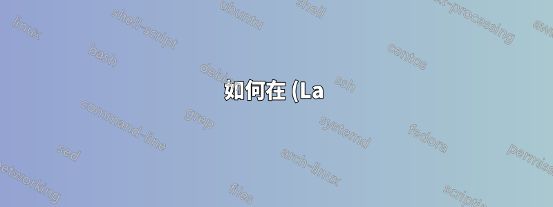 如何在 (La)TeX 中使用單一希伯來字母或字形?