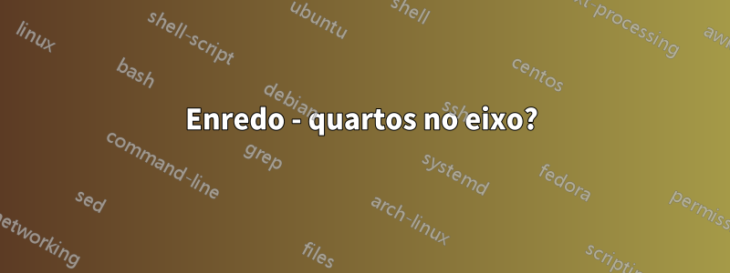 Enredo - quartos no eixo?