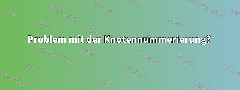 Problem mit der Knotennummerierung?