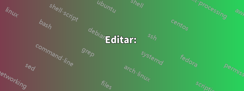 Editar: