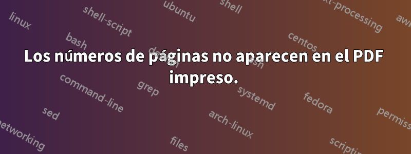 Los números de páginas no aparecen en el PDF impreso.