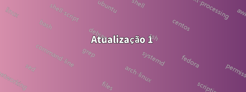 Atualização 1