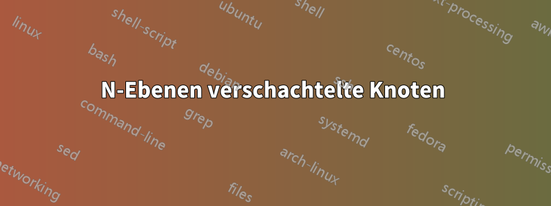 N-Ebenen verschachtelte Knoten