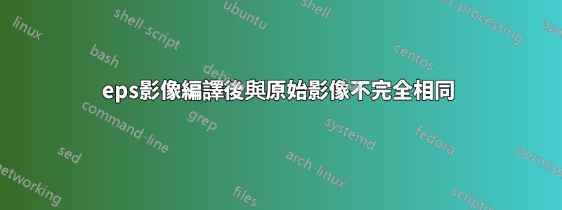 eps影像編譯後與原始影像不完全相同