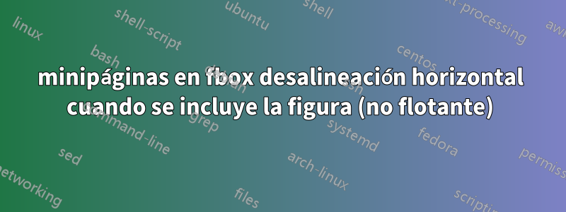 minipáginas en fbox desalineación horizontal cuando se incluye la figura (no flotante)