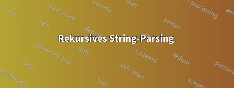 Rekursives String-Parsing