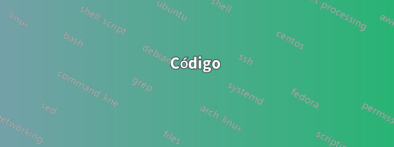 Código