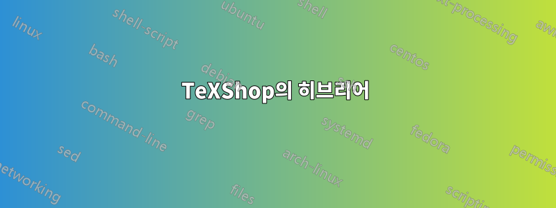 TeXShop의 히브리어