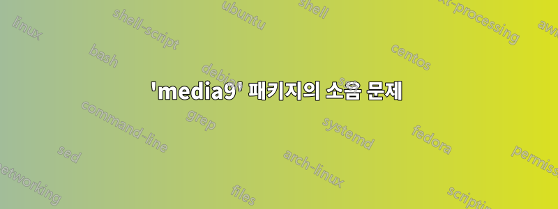 'media9' 패키지의 소음 문제
