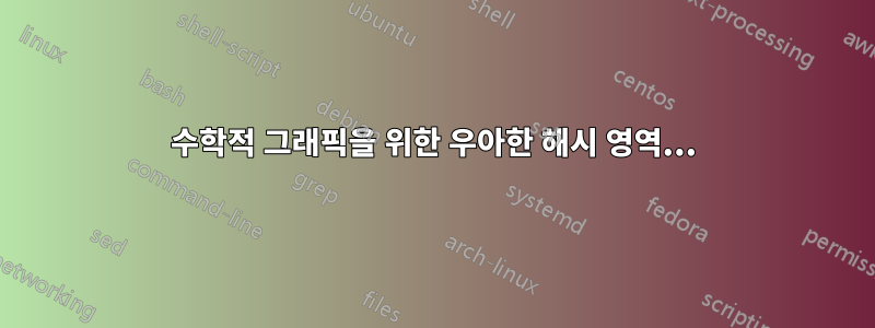 수학적 그래픽을 위한 우아한 해시 영역...
