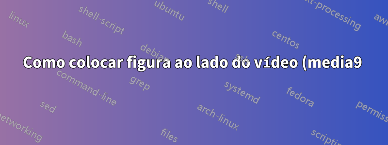 Como colocar figura ao lado do vídeo (media9) no Beamer?