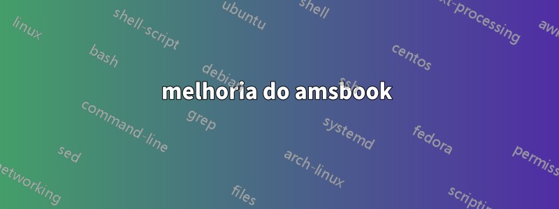 melhoria do amsbook