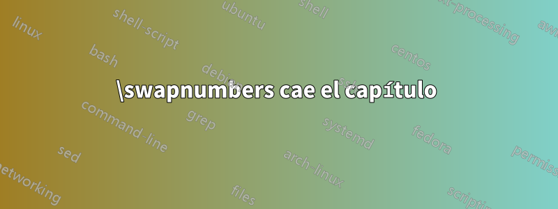 \swapnumbers cae el capítulo