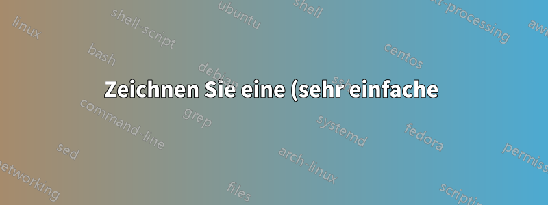 Zeichnen Sie eine (sehr einfache) Netzwerktopologie mit Tikz