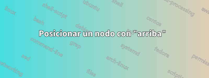 Posicionar un nodo con "arriba"