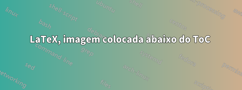 LaTeX, imagem colocada abaixo do ToC