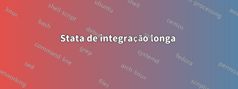 Stata de integração longa