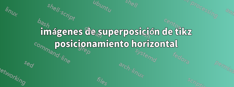 imágenes de superposición de tikz posicionamiento horizontal