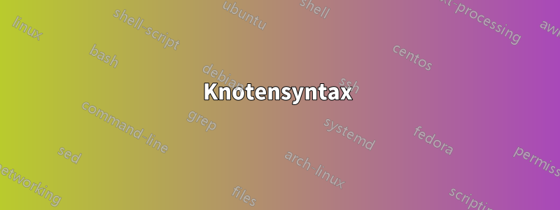 Knotensyntax