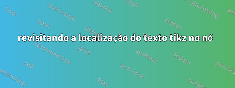 revisitando a localização do texto tikz no nó