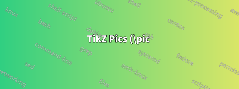TikZ Pics (\pic) をノードのように命名する
