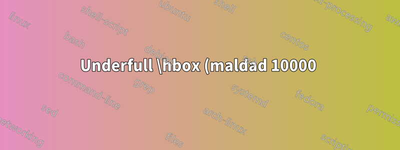 Underfull \hbox (maldad 10000) en el párrafo del título de la figura