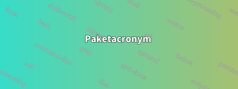 Paketacronym