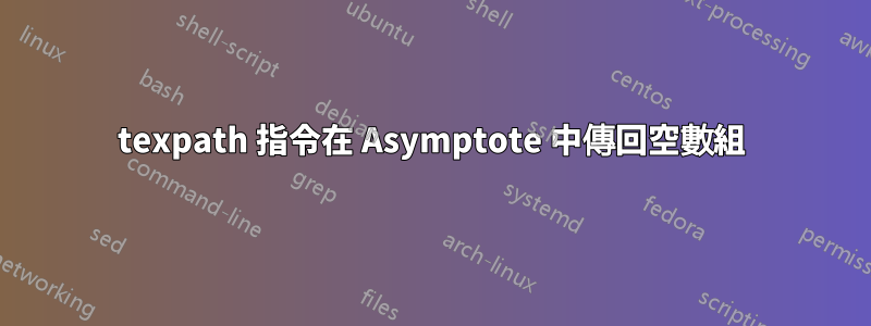 texpath 指令在 Asymptote 中傳回空數組