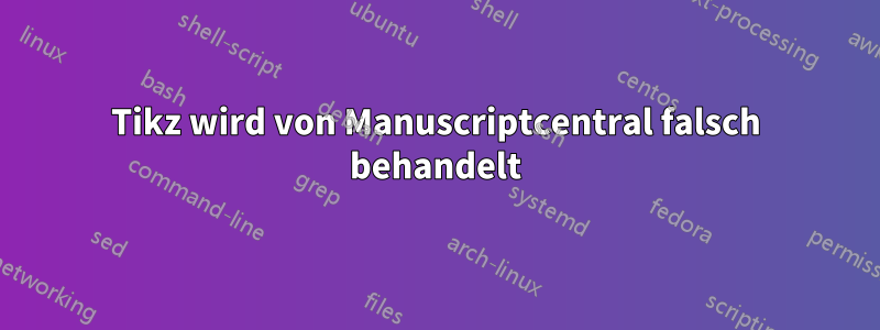 Tikz wird von Manuscriptcentral falsch behandelt
