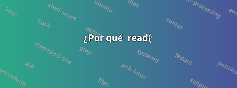 ¿Por qué read() es más lento que getc()?