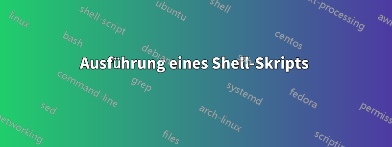 Ausführung eines Shell-Skripts